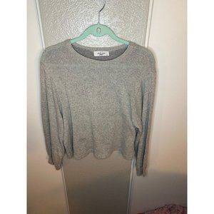 Carly Jean Los Angeles Grey Sweater Size XS